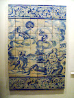 Painel Mitológico com a Deusa Juno - Lisboa, 1695 - Museu do Azulejo - 18/01/09