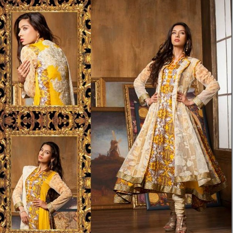 Fahad Hussayn Latest Lawn Collection 2013 by Ittehad Textiles