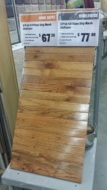 Home Depot n Worldwide oak hardwood flooring, Edison, NJ