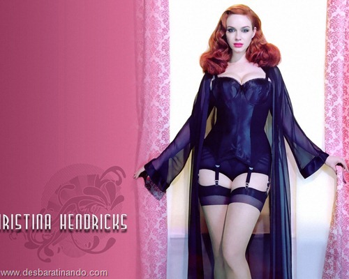 Christina Hendricks linda sensual sexy sedutora decote peito desbaratinando (77)