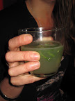 A gin based lovage lemonade. A gin based lovage lemonade.