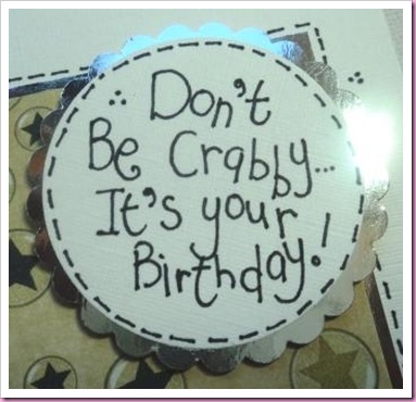 Crabby Birthday 1