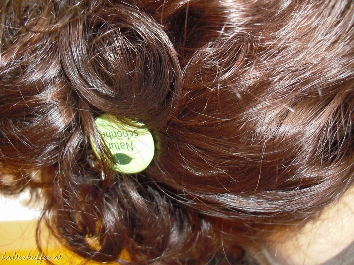 Curly Hair brown shiny haircare