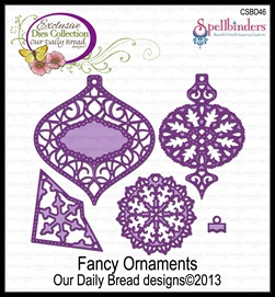 Fancy Ornaments, Our Daily Bread designs