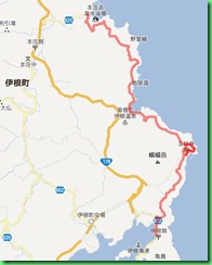 本庄浜から伊根 本庄浜から伊根
