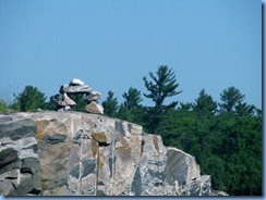 7675 Ontario Hwy 400 North - inukshuk