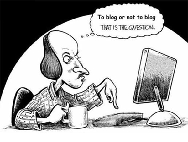 to blog or not to blog to blog or not to blog