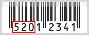 greek barcode