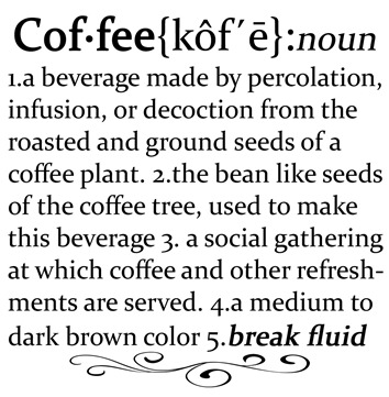 Coffee Definition Printable Keen Inspirations12