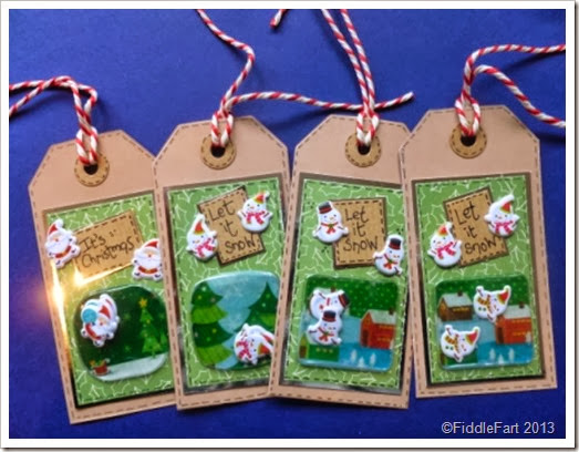 kraft snowman tags, snowman stickers