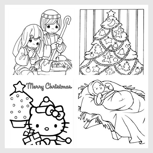 Free Christmas Coloring Pages