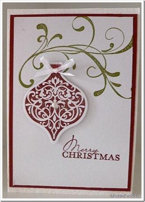 Christmas Bauble Card