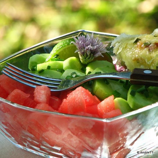 salata od lubenice-slane buhtle