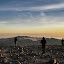 Hikers rush to photograph Bromo's eruption