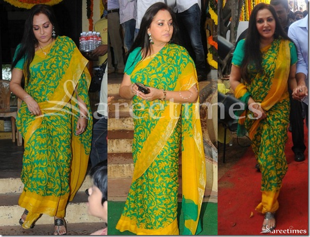Jayaprada_Green_Saree