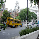 boat bus downtown london uk in London, United Kingdom 