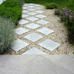 Chemin vers jardin