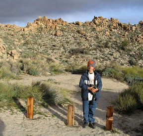 Kaiel gets ready to start the 3 hour hike