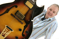Kevin Harrington and Heritage H-575 Custom guitar