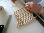 Wendy's fascinating technique for creating the pleating on the 