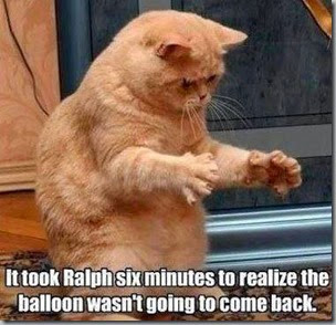 balloon not coming back