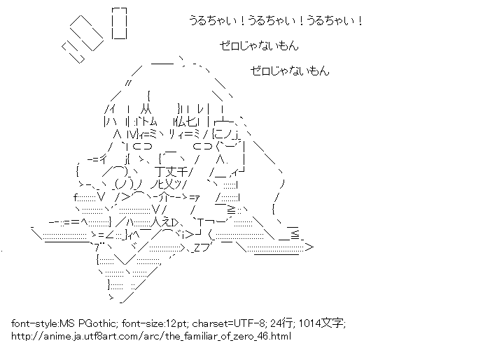 ゼロの使い魔,ルイズ・フランソワーズ・ル・ブラン・ド・ラ・ヴァリエール