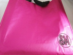 sm pink tote, bitsandtreats