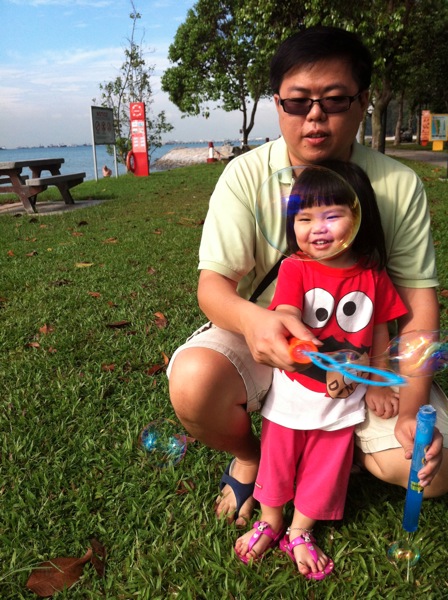 Yining With Bubbles