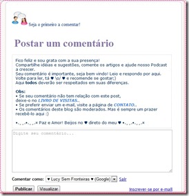 seja o primeiro a comentar