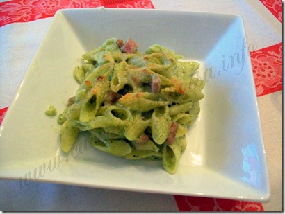 Pasta besciamella prosciutto e spinaci (28)