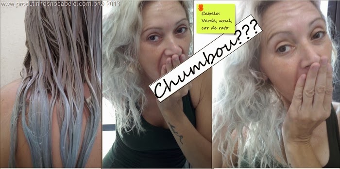 Meu Cabelo ficou verde, chumbado, e agora?