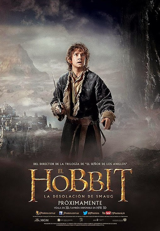 Öt új nemzetközi poszter A hobbit Smaug pusztaságához 03