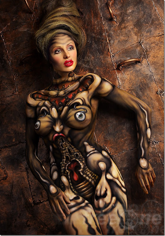 L U X U R I A ( БЛУД ) Художник: Евгений Фрион (EVGENY FREEONE) боди арт Body Art Художник: Евгений Фрион (EVGENY FREEONE) боди арт Body Art