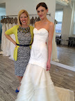 Designer Lela Rose with the Duane Park dress. I love the architectural lines with a fluid feeling.