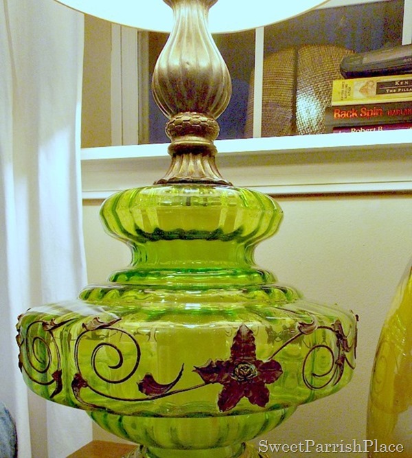 Vintage Green Lamp5