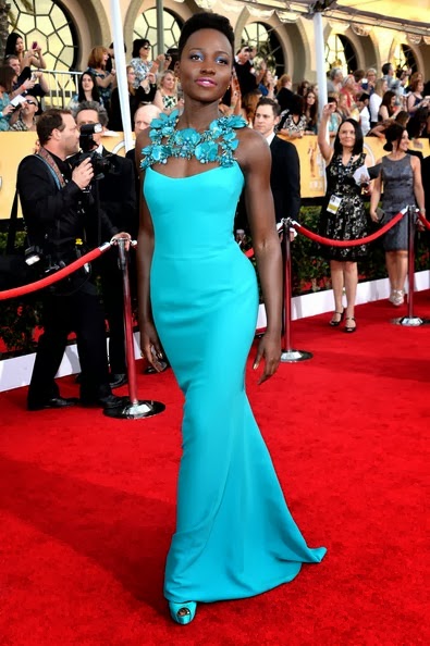 Lupita Nyong’o attends the 20th Annual Screen Actors Guild Awards