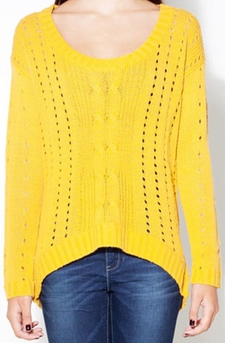 Jersey punto trenza Jersey punto trenza