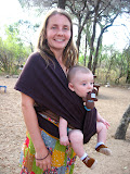 This is Lora's "moby wrap", how she usually carries Matimu around when we're walking. All of the ladies in Dumphries found it hilarious and interesting at the same time. Mainly because the baby is on her front (and can see), rather than on her back. Transition to Madagascar - 051.jpg