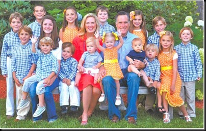 Romneys and Grandkids