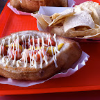 A Sonoran hot dog at El Guero Canelo
