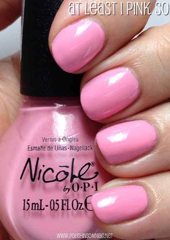 Nicole by OPI At Least I Pink So