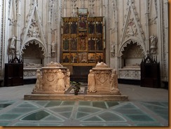 Toledo, cathedral, royal tombs N Toledo, cathedral, royal tombs N