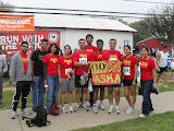 Team Asha runners & cheering squad