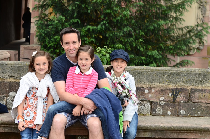 Dan and the girls