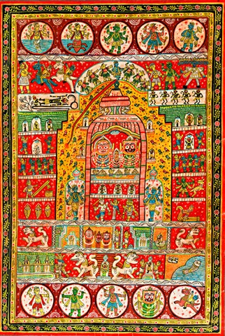 o-templo-do-deus-jagannath-sec-xx-pintura-tecido-jorge-bastos