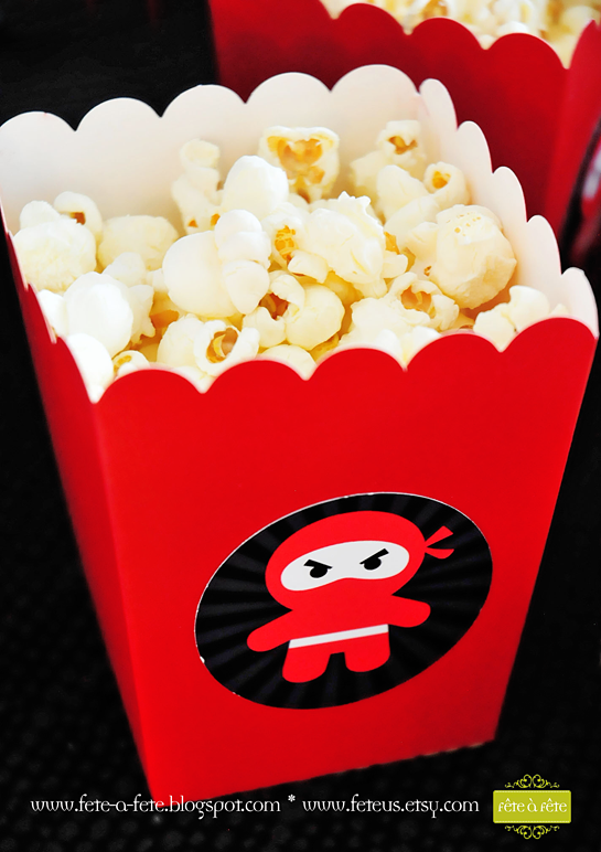 popcorn---Ninja-Party-by-Fete
