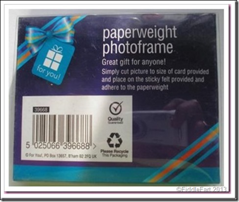 Poundland paperweight Poundland paperweight