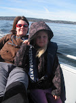 Silje og Sol smiler om kapp :-)