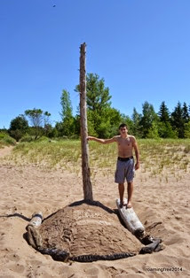 Bryce's "Michigan Football" grave