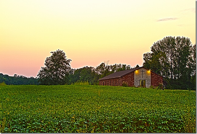 HDR church